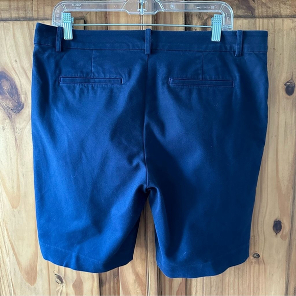 Lauren by Ralph Lauren Navy Blue Bermuda Shorts - Size 12P - Picture 8 of 11
